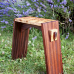 Tabouret TRAPEZ'